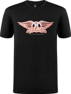 Produktbild von Aerosmith Offizielles Band T-Shirt mit ikonischem Logo-Print für Musikfans