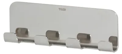 Productafbeelding van Tiger Multi-handdoekhouder Colar, zonder boren, chroom, artikelnummer 1314730346