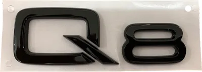 Immagine prodotto di Originale Audi Black Edition Q8 emblema logo lettering in nero