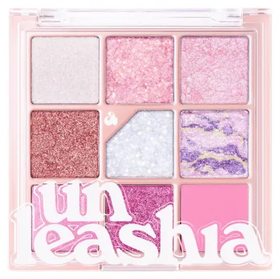 Produktbild von UNLEASHIA - Glitterpedia Lidschattenpalette Nr. 9 All of Pink Glitter, 6,2 g - Palette mit 9 Lidschatten