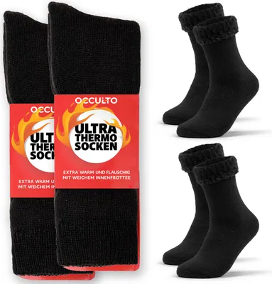 Produktbild von Occulto Damen & Herren Ultra Thermosocken 2er Pack (Modell: Yuki)