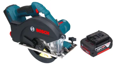 Immagine prodotto di Bosch GKM 18V-50 Sega circolare professionale a batteria per metalli 18 V 136 mm brushless + 1x batteria ricaricabile 5,0 Ah - senza caricabatterie