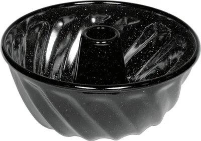 Produktbild von RIESS Gugelhupfform Ø24cm Emaille, schwarz