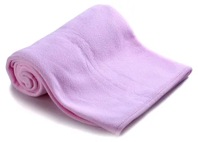 Produktbild von Fleece-Babydecke – Weich und flauschig – Rosa