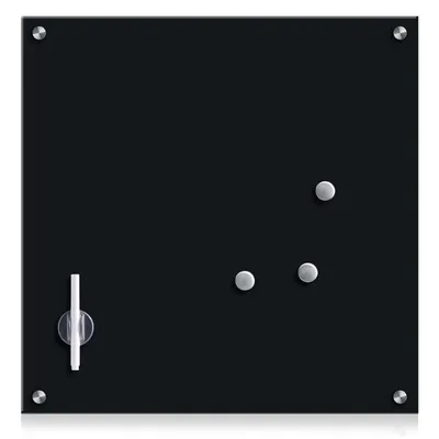Produktbild von Zeller Memobord, schwarz, 55 x 55 cm, 11681