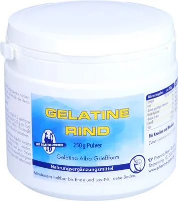 Image de CANEA Pharma poudre de gélatine de bœuf, 250 g de poudre