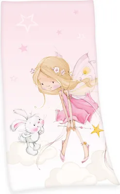 Produktbild von "Little Fairy ( HERDING Young Collection )" Badetuch / Strandtuch / Handtuch, 100% Baumwolle ( Velours ), 75x150 cm