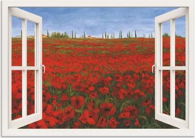 Produktbild von ARTland Wandbild Alu für Innen & Outdoor 4 Jahreszeiten III Größe: 70x50 cm