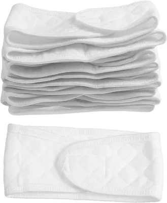 Produktbild von 10 Stück Baby Bauchband Nabelschnur Bauchband Baumwolle Nabelgürtel Nabelbruch Gürtel Nabelschutz Bauchschürze Warm Halten für Babys Neugeborene Säuglinge