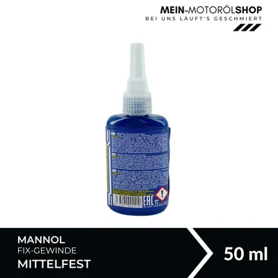 Produktbild von Mannol Fix-Gewinde bis M36 Mittelfest 50 ML (9925)