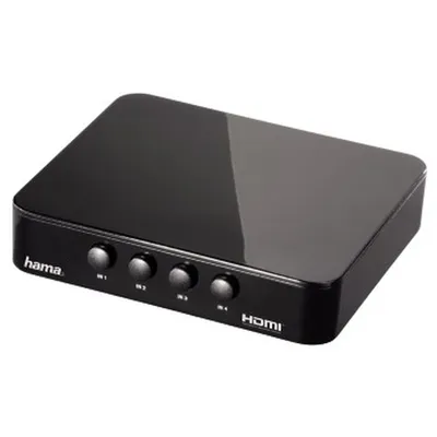 Produktbild von Hama 00083186, HDMI, 345 g, 160 x 140 x 35 mm, 230 mm, 215 mm, 40 mm