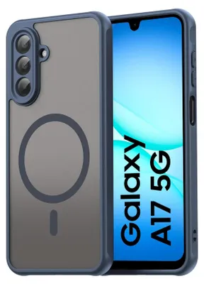 Produktbild von Magnet-Case für Samsung Galaxy A17 5G Hülle Magsafe Schutzhülle Stoßfest TPU-Rahmen starker Magnetring, Blau