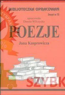 Produktbild von Biblioteczka opracowań nr 073 Poezje J.Kasprowicza - Danuta Wilczycka