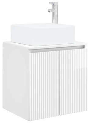 Immagine prodotto di vidaXL Lavabo da appoggio, bianco lucido, 49,5 x 41 x 63 cm