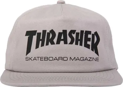Produktbild von Thrasher Skate Mag Snapback Kappe Grau Grau One Size