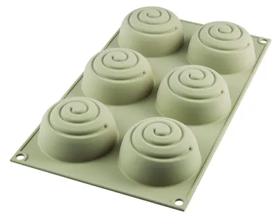 Immagine prodotto di Mini muffin 3D a spirale in silicone Silikomart