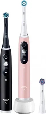 Produktbild von Oral-B iO6 Duo Pack Black Lava / Pink Sand (448877)