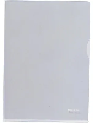 Produktbild von Bene Aktenhülle DIN A4, farblos, PP-Folie, 110 my, Oberfläche genarbt, 100 Hüllen