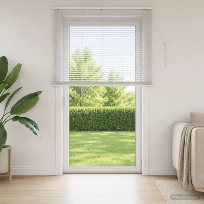 Immagine prodotto di Persiana bianca, 155 x 250 cm, spessore 35 mm, realizzata in legno di paulownia massello