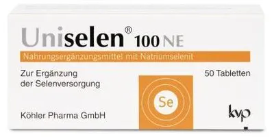 Productafbeelding van Uniselen 100, tabletten, 1 verpakking met 50 stuks