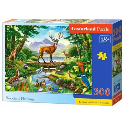 Immagine prodotto di Castorland Puzzle da 300 pezzi - Armonia nella foresta