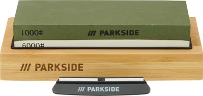 Produktbild von PARKSIDE® Schleifstein 2in1 (Schleifstein 2in1 1000/6000)