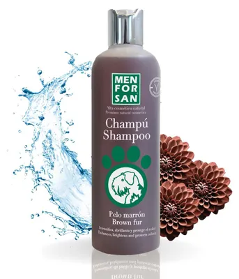 Immagine prodotto di Shampoo Menforsan per cani pelo color castagna 300 ml