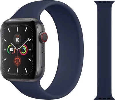 Produktbild von Original Apple Solo Loop Armband 38/40/41mm Größe 8 Deep Navy