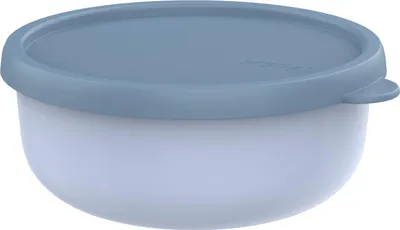 Produktbild von Mepal - Mikrowellengeschirr Lumina - Frischhaltedosen mit Deckel für Kühlschrank, Gefrierschrank, Dampfgarer & Mikrowelle - Mikrowellenschüsseln mit Deckel - Aufbewahrungsbox - 750 ml - Nordic blue