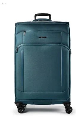Produktbild von D&N Travel Line 9804 - 4-Rollen-Trolley L 78 cm erw. (petrol)
