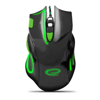 Produktbild von Esperanza Kabelgebundene Maus für Gamer 7D Opt. Usb Mx401 Hawk Schwarz-Grün
