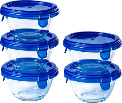 Produktbild von Pyrex Glasbehälter mit Deckel Cook & Go 3-teilig