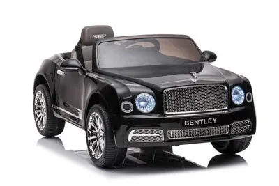 Produktbild von Bentley Mulsanne Elektroauto Kinderfahrzeug 12V 2x45w EVA Reifen Ledersitz Schwarz