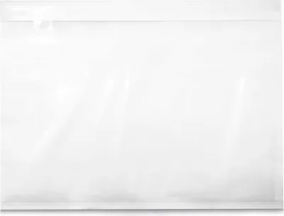 Produktbild von Dokumententaschen DIN C5 für A5 transparent selbstklebend (500 Stück)
