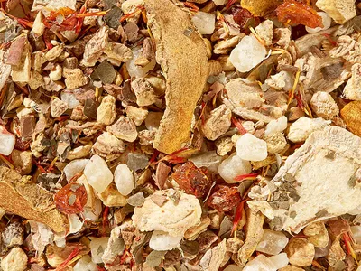 Produktbild von Kräuterteemischung Würziger Küstengruß Sanddorn-Ingwer-Zimt-Note aromatisiert