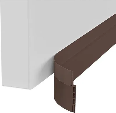 Produktbild von Famanu Türdichtung selbstklebend - Braun, 100 cm x 5 cm