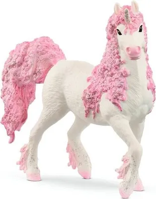Image de Figurine Jument Licorne fleurie, SCHLEICH 70831 Bayala, Jouet pour enfants dès 4 ans