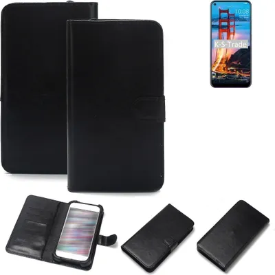 Produktbild von K-S-Trade Handyhülle Schutzhülle kompatibel mit ZTE Blade V2020 Handy Schutz Hülle Handyhülle Bumper schwarz 1x