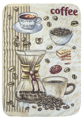 Obrázek produktu pro Mikrovlákno utěrka 40x60cm Coffee karafa hnědá