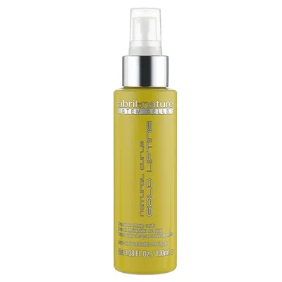 Produktbild von abril et nature Natural Curls Gold Lifting 100ml, Haarcreme, Frauen, Lockiges Haar, 100 ml, Anti-Frizz, Feuchtigkeitsspendend, Revitalisierend, Glanz, Spray