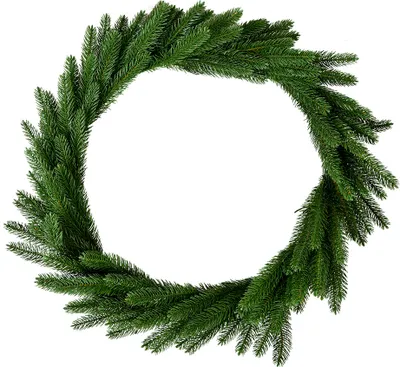Obrázok produktu pre Clayre & Eef Vianočný veniec Ø 65 cm zelený plast