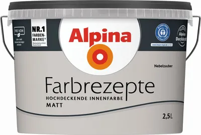 Produktbild von Alpina Farbrezepte Nebelzauber matt 2,5 L