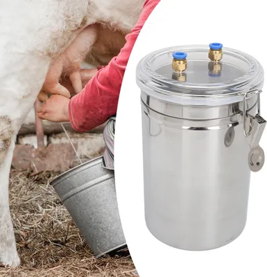 Produktbild von Handmelkmaschine für Ziegen - Kapazität 2 Liter - einfach zu bedienen mit Rostschutz