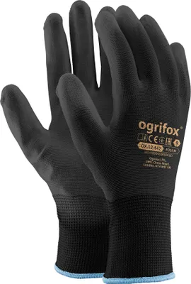 Produktbild von Arbeitshandschuhe / Schwarz / Größe: 8 - M / OX-POLIUR_BB8