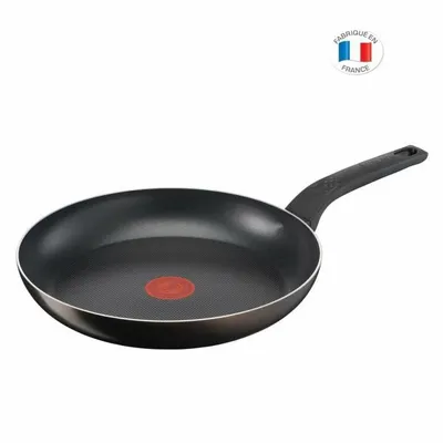 Zdjęcie produktu dla Tefal Easy Cook & Clean B5540602, Okrągły, Patelnia uniwersalna, Czarny, Tytan, Aluminium, Thermo-Spot