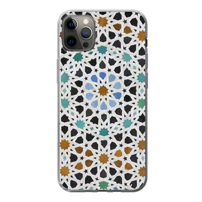 Produktbild von MuchoWow® Handyhülle Schutzhülle Hülle für iPhone 13 Pro Max Ein marokkanisches Mosaikdetail Silikon Softcase Handy Hülle - Mobiltelefon