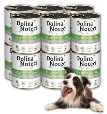Zdjęcie produktu dla Dolina Noteci Premium Mokra Karma Dla Psa Dziczyzna 12x400g