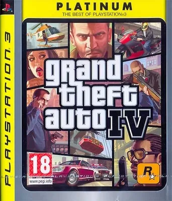 Produktbild von GTA 4 - Platinum - PEGI