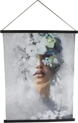 Image de Décoration murale Femme toile 76 x 97 cm
