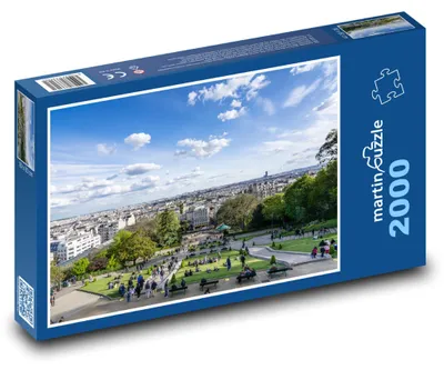 Obrázok produktu pre Puzzle 2000 Paríž - Montmartre - martinpuzzle